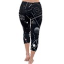 Future Space Aesthetic Math Capri Winter Leggings  View4