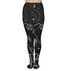 Future Space Aesthetic Math Tights
