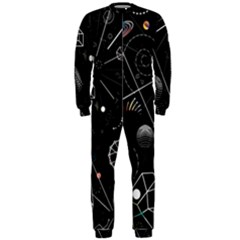 Future Space Aesthetic Math OnePiece Jumpsuit (Men)