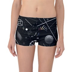 Future Space Aesthetic Math Boyleg Bikini Bottoms