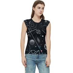 Future Space Aesthetic Math Women s Raglan Cap Sleeve T-Shirt