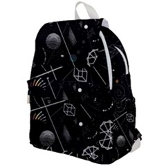 Future Space Aesthetic Math Top Flap Backpack