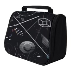 Future Space Aesthetic Math Full Print Travel Pouch (Small)