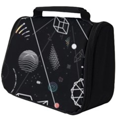 Future Space Aesthetic Math Full Print Travel Pouch (Big)