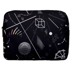 Future Space Aesthetic Math Make Up Pouch (Large)