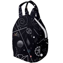 Future Space Aesthetic Math Travel Backpack