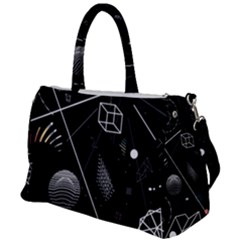 Future Space Aesthetic Math Duffel Travel Bag