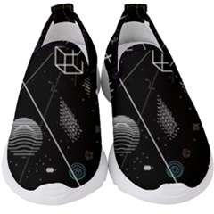 Future Space Aesthetic Math Kids  Slip On Sneakers