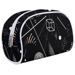 Future Space Aesthetic Math Make Up Case (Medium)