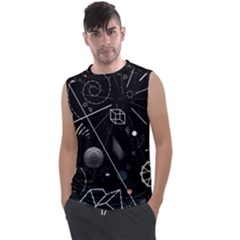 Future Space Aesthetic Math Men s Regular Tank Top