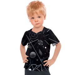 Future Space Aesthetic Math Kids  Sports T-Shirt