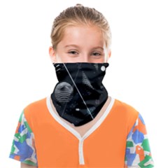 Future Space Aesthetic Math Face Covering Bandana (Kids)