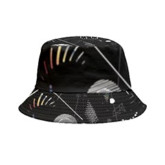 Future Space Aesthetic Math Inside Out Bucket Hat