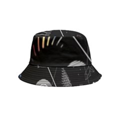 Future Space Aesthetic Math Inside Out Bucket Hat (Kids)