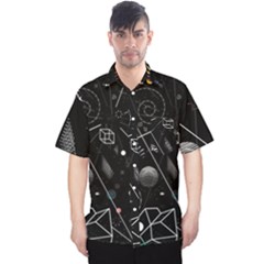 Future Space Aesthetic Math Men s Hawaii Shirt