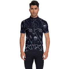 Future Space Aesthetic Math Men s Short Sleeve Cycling Jersey