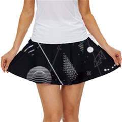 Future Space Aesthetic Math Women s Skort