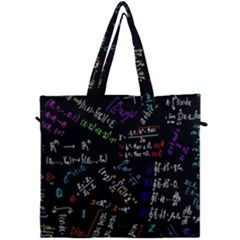 Mathematics  Physics Maths Math Pattern Canvas Travel Bag by pakminggu