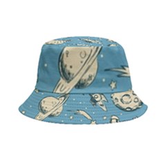 Space Objects Nursery Pattern Inside Out Bucket Hat by pakminggu