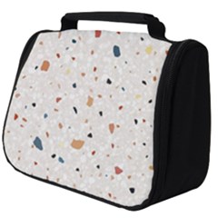 Terrazzo Natural Stone Pattern Art Full Print Travel Pouch (big) by pakminggu