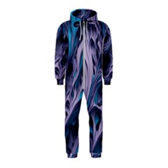 Abstract Trims Hooded Jumpsuit (kids)