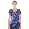 Abstract Trims Short Sleeve Front Detail Top View1