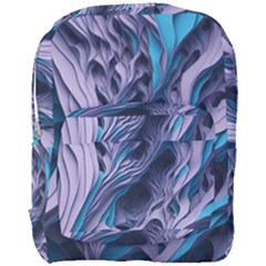 Abstract Trims Full Print Backpack by pakminggu