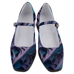 Abstract Trims Women s Mary Jane Shoes