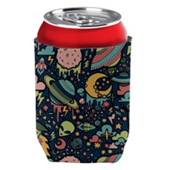 Alien Ocket Space Aesthetic Pattern Can Holder by pakminggu