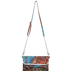 Grateful Dead Rock Band Mini Crossbody Handbag by Cowasu