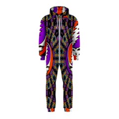 Gratefuldead Grateful Dead Pattern Hooded Jumpsuit (kids) by Cowasu