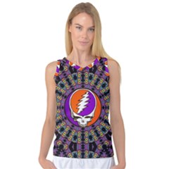 Gratefuldead Grateful Dead Pattern Women s Basketball Tank Top by Cowasu