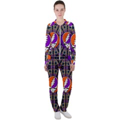 Gratefuldead Grateful Dead Pattern Casual Jacket And Pants Set by Cowasu