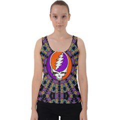 Gratefuldead Grateful Dead Pattern Velvet Tank Top by Cowasu