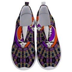 Gratefuldead Grateful Dead Pattern No Lace Lightweight Shoes by Cowasu