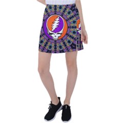 Gratefuldead Grateful Dead Pattern Tennis Skirt by Cowasu