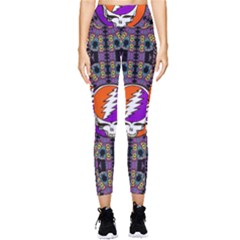 Gratefuldead Grateful Dead Pattern Pocket Leggings  by Cowasu