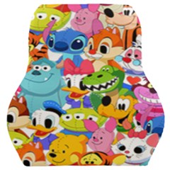 Illustration Cartoon Character Animal Cute Car Seat Back Cushion 