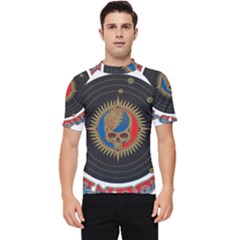 The Grateful Dead Men s Short Sleeve Rash Guard by Cowasu