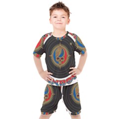 The Grateful Dead Kids  T-shirt And Shorts Set by Cowasu