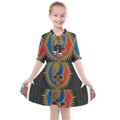 The Grateful Dead Kids  All Frills Chiffon Dress by Cowasu