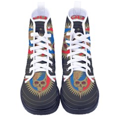 The Grateful Dead Men s High-top Canvas Sneakers by Cowasu