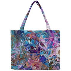 Smudged Mini Tote Bag by kaleidomarblingart