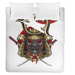 Samurai Katana Warrior Duvet Cover Double Side (queen Size) by Cowasu