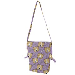 Corgi Pattern Folding Shoulder Bag by Cowasu