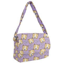 Corgi Pattern Courier Bag