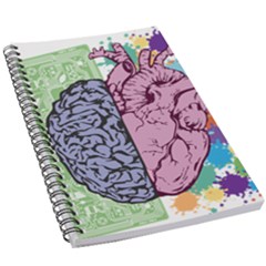 Brain-heart-balance-emotion 5 5  X 8 5  Notebook