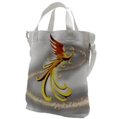 Phoenix Canvas Messenger Bag by Cowasu