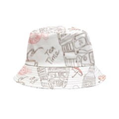 London-paris-drawing-vector-london-comics Inside Out Bucket Hat by Cowasu