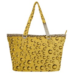 Beer Bubbles Full Print Shoulder Bag by Cowasu